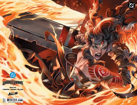ABSOLUTE WONDER WOMAN #25 CVR G ALEXANDER LOZANO DC SHOWCASE WRAPAROUND FOIL VAR *PRE ORDER*