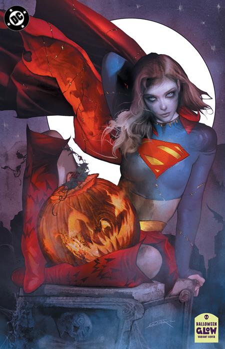 SUPERGIRL #18 CVR E DAN QUINTANA HALLOWEEN GLOW-IN-THE-DARK CARD STOCK VAR *PRE ORDER*