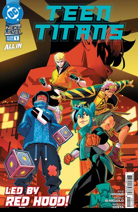 TEEN TITANS #1 Second Printing Cvr A Daniele di Nicuolo *PRE ORDER*