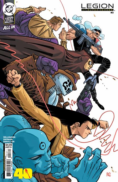 LEGION OF SUPER-HEROES #3 CVR F RAFAEL GRAMPA WATCHMEN 40TH ANNIVERSARY CARD STOCK VAR *PRE ORDER*