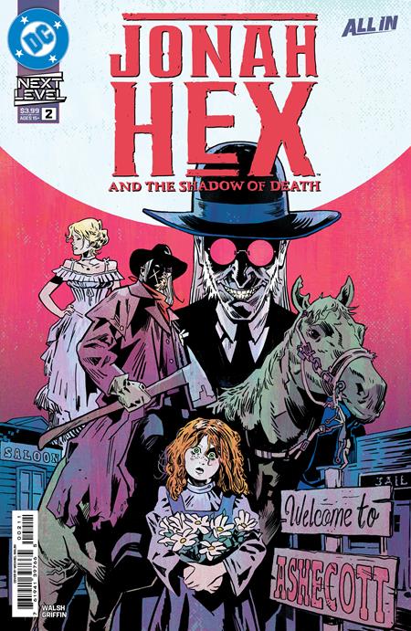 JONAH HEX AND THE SHADOW OF DEATH #2 (OF 6) CVR A MICHAEL WALSH *PRE ORDER*