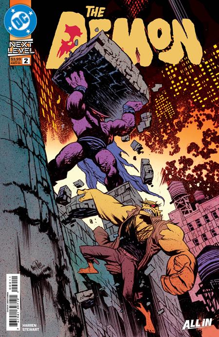 DEMON #2 CVR A JAMES HARREN *PRE ORDER*