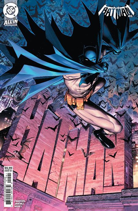 BATMAN #15 CVR B JIM CHEUNG CARD STOCK VAR *PRE ORDER*
