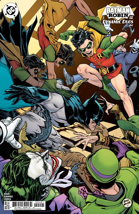 BATMAN & ROBIN YEAR ONE DYNAMIC DUOS #4 (OF 12) CVR B BRAD WALKER CARD STOCK VAR *PRE ORDER*