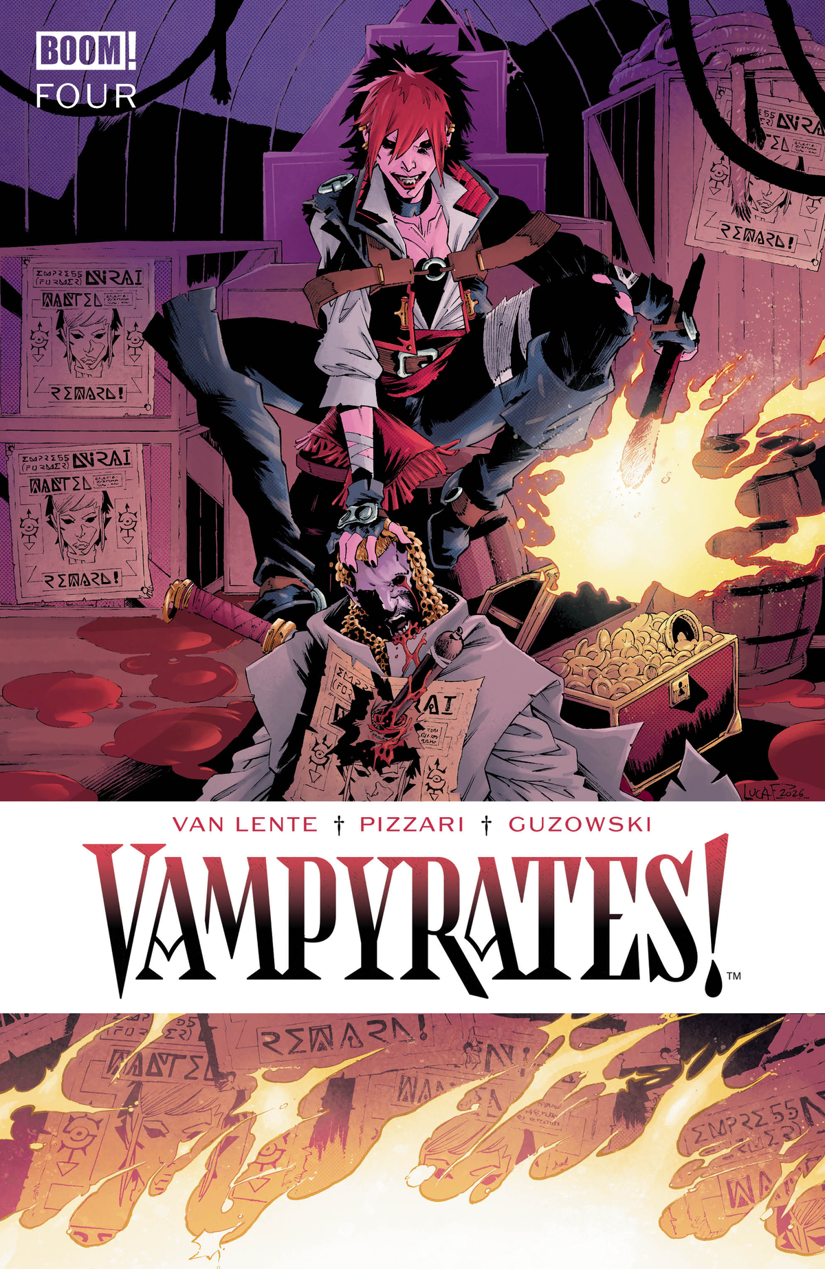 Vampyrates! #4 A Main (Dressed, Pizzari) *PRE ORDER*