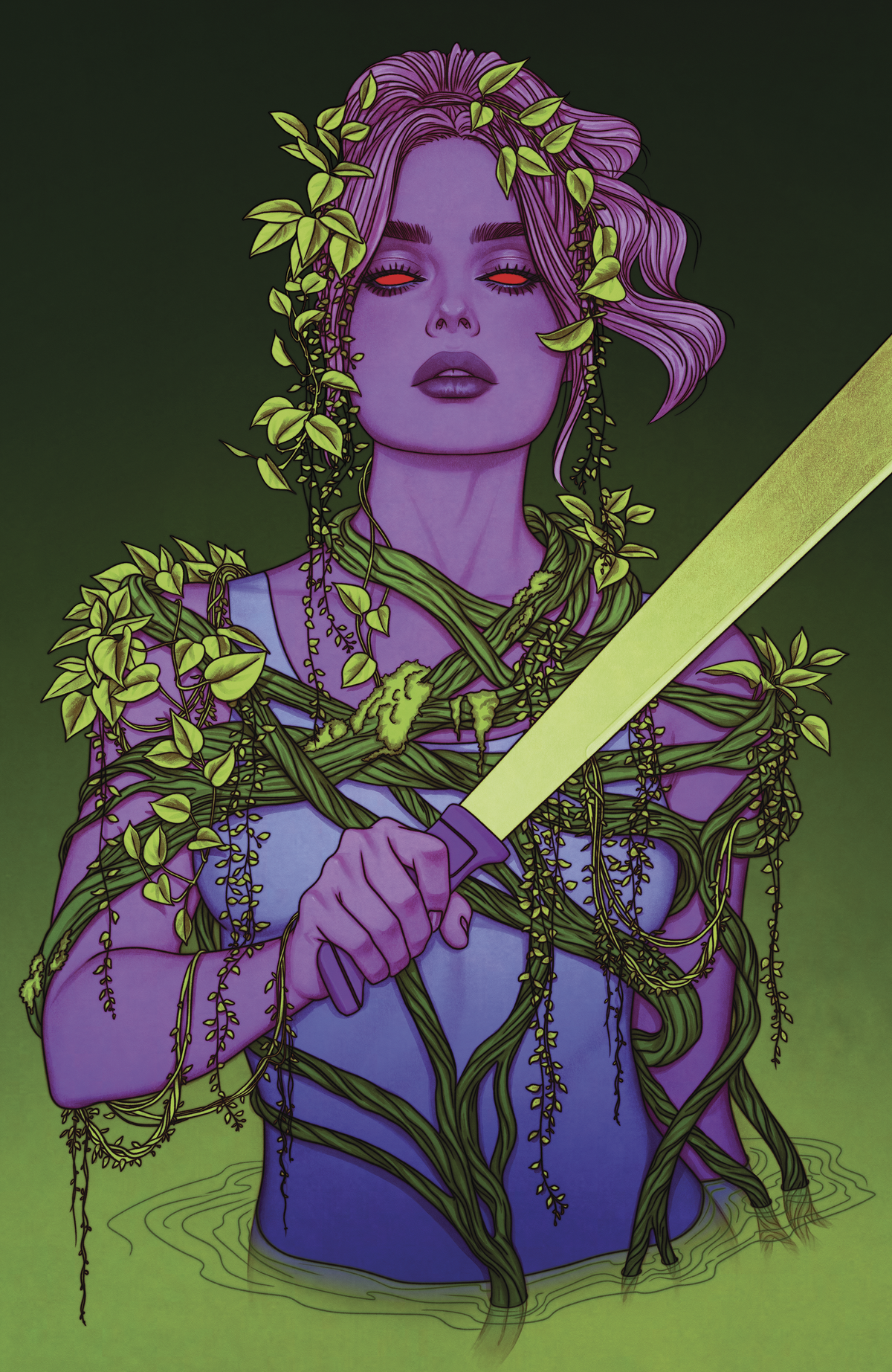 Swamp Thing is Killing the Children #1 F Glow in the Dark Variant (Full Art, Glow in the Dark, Frison) *PRE ORDER*